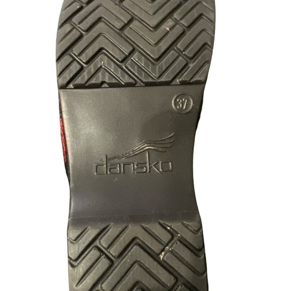 Dansko Professional Aztec Southwestern Native Tapestry Clogs EU 37 US 6.5-7 - Picture 7 of 8